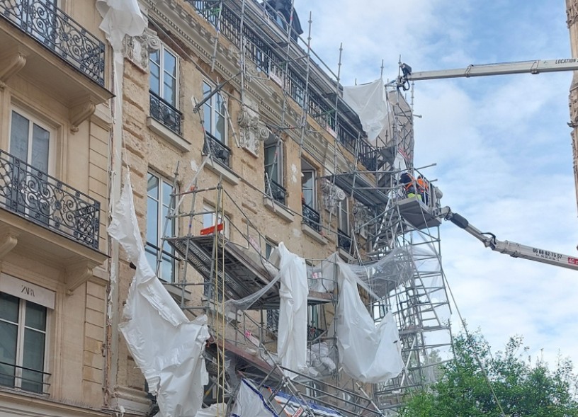 Effondrements d’échafaudages de façade