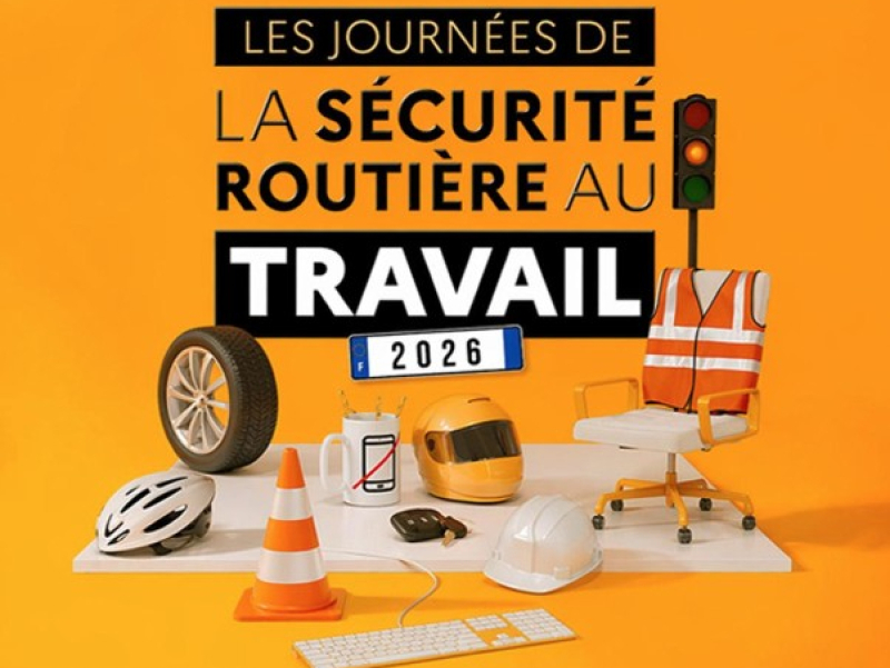 Visuel des journées sécurité routière au travail