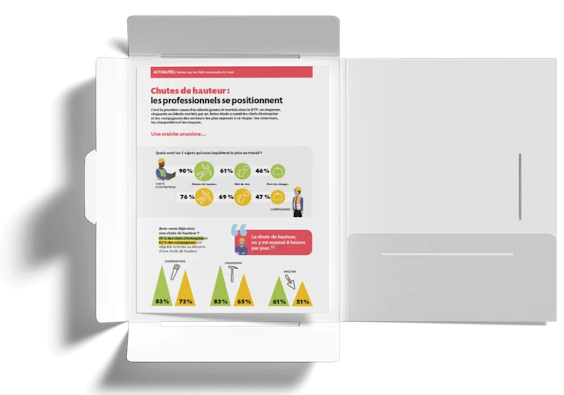 Chutes de hauteur : les professionnels se positionnent