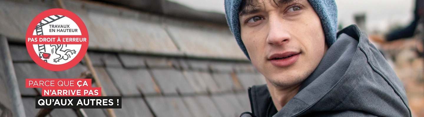 Travaux en hauteur, pas droit à l'erreur : une campagne de sensibilisation de l’OPPBTP - Prévention BTP
