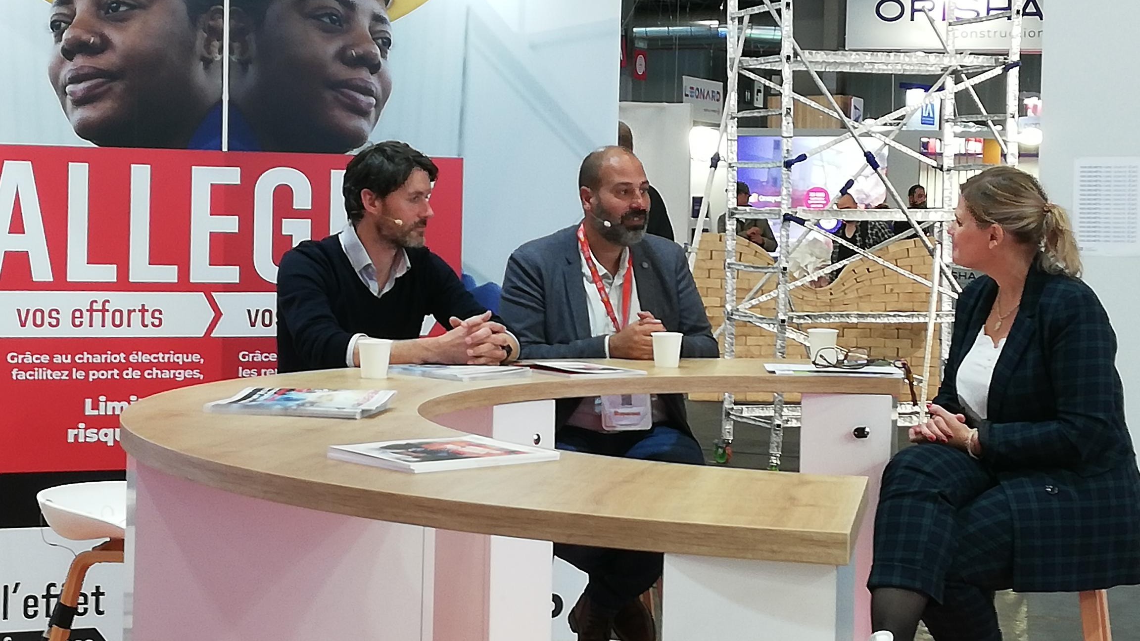 Plateau TV sur l'usage des drones dans le bâtiment - sur Batimat 2024