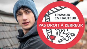 Travaux en hauteur : Pas le droit à l'erreur