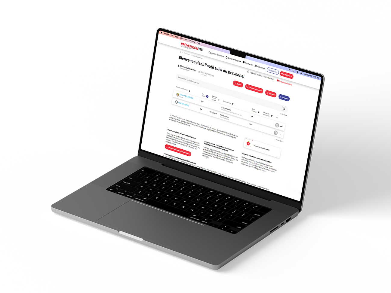 Soyez à jour dans le suivi du personnel 