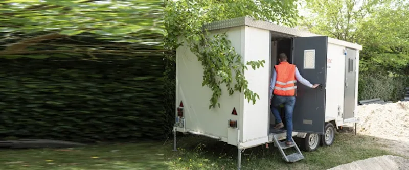 Base vie sur un chantier