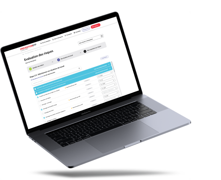 Réalisez gratuitement votre document unique en trois étapes